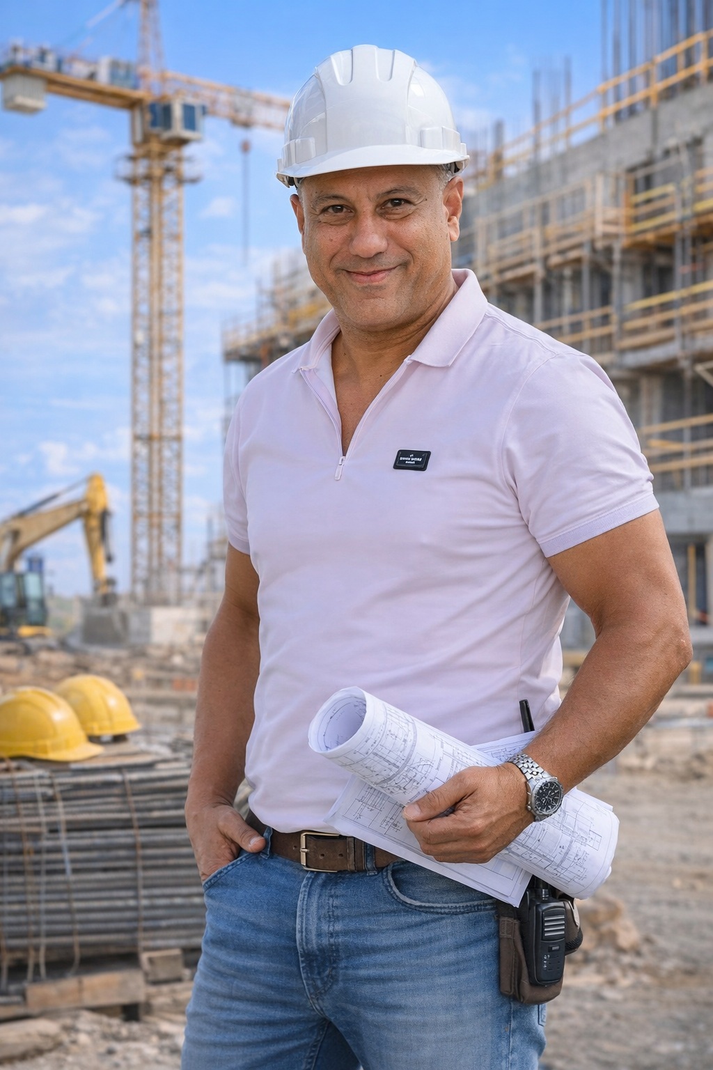 אוריאל באתר עבודה